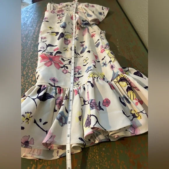 Rebecca Taylor Floral Top/ blouse Size 4 - Picture 10 of 10